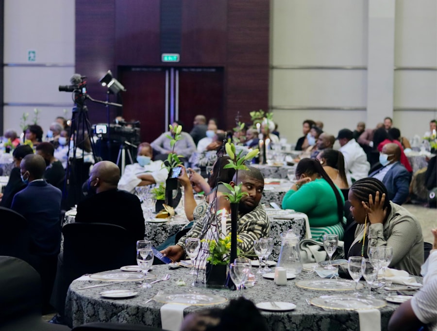 Evenement d'entreprise avec des professionnels africains